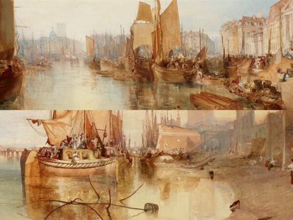 Joseph Mallord William Turner Harbour of Dieppe Cologne the Arrival Ikon