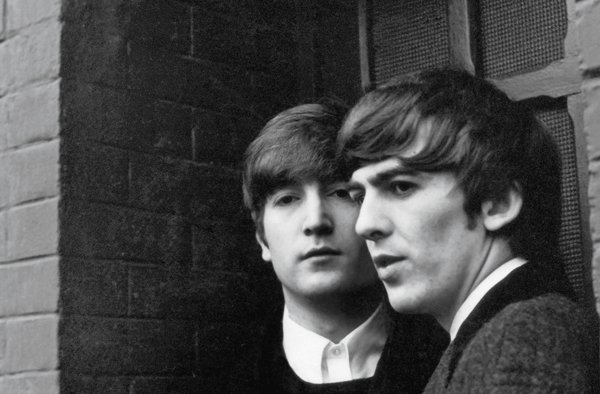 John and George, Paris. 1964 © 1964 Paul McCartney