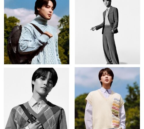 Dior men's Spring 2024 adv campaign with Jimin by McLellan