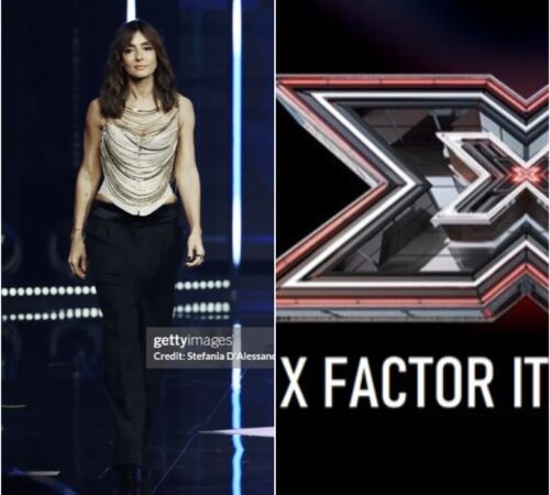 Ambra Angiolini per la Casa di Moda Stella McCartney, X Factor, 23-12-2023