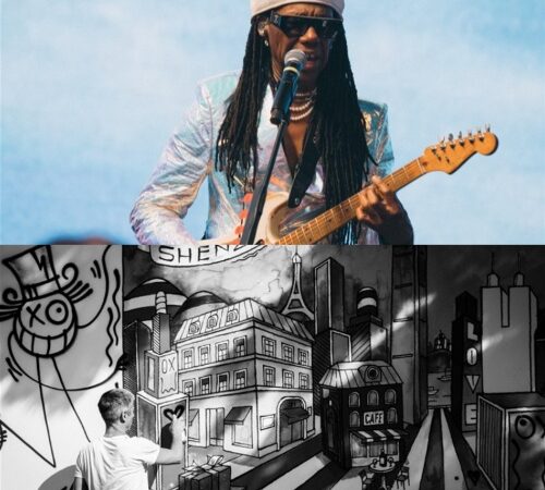 Chanel Afterparty, Cruise Show, Shenzhen, Nile Rodgers, Chic, and live painting by Andre, Copyright by Chanel, cover