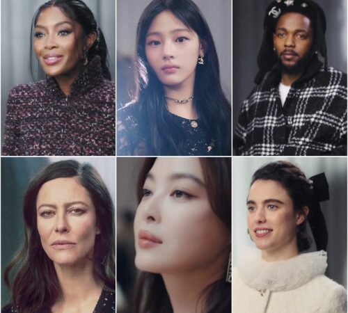 Anna Mouglalis, Kendrick Lamar, Margaret Qualley, Minji, Naomi Campbell, Xin Zhilei for Chanel, Haute Couture, Spring Summer 2024, cover