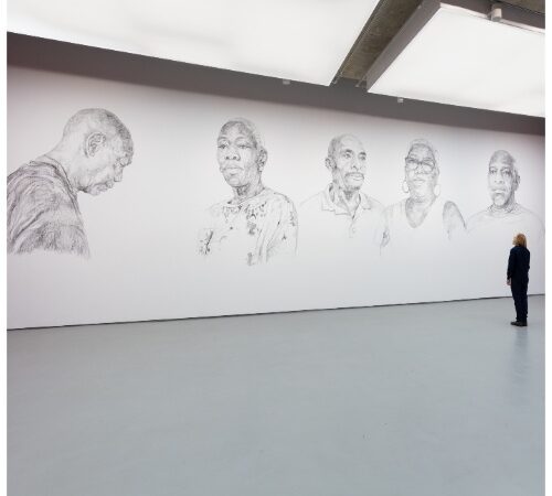 Barbara Walker, Turner Prize 2023 at Towner Eastbourne. Photo by Angus Mill, cover