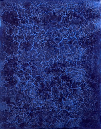 Philippe Pastor Bleu Monochrome (20 005 BM), 2020, mixed media on canvas, 116 x 89 cm. Courtesy of Robilant+Voena